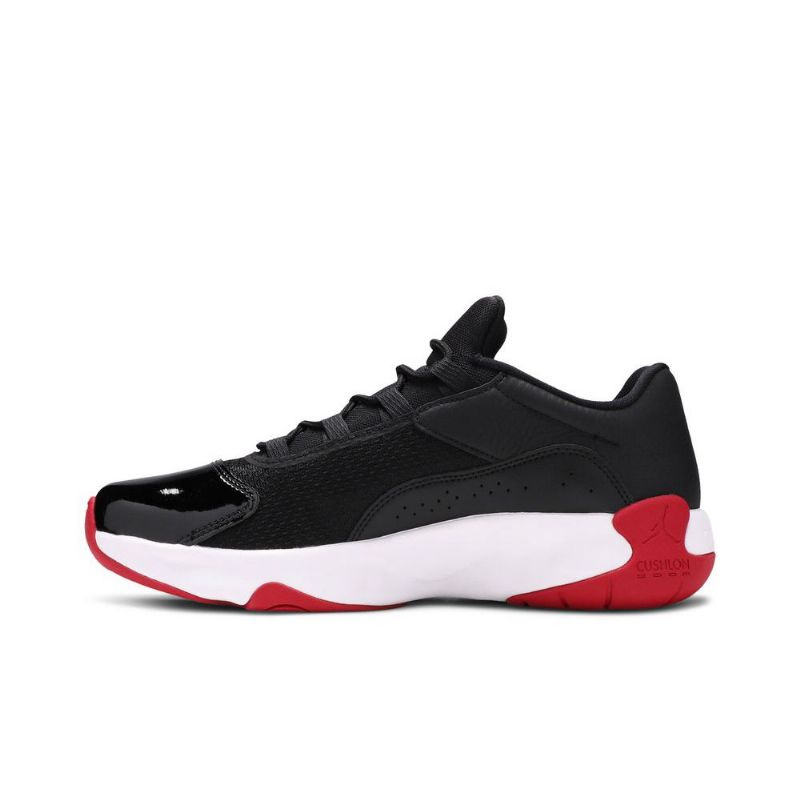 Air Jordan 11 cmft Alacsony Fekete Piros Fehér Férfi Cipő