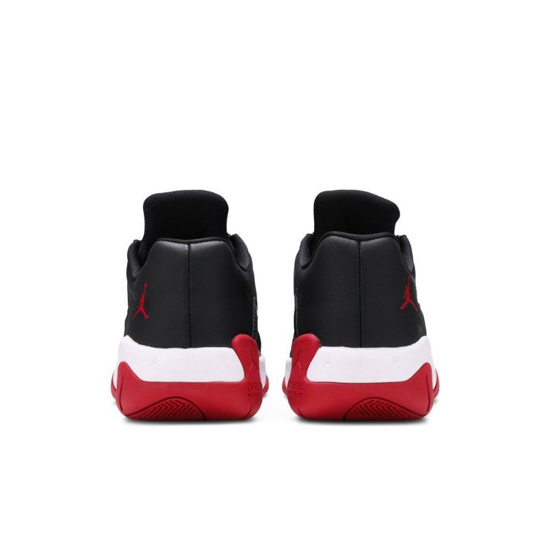 Air Jordan 11 cmft Alacsony Fekete Piros Fehér Férfi Cipő