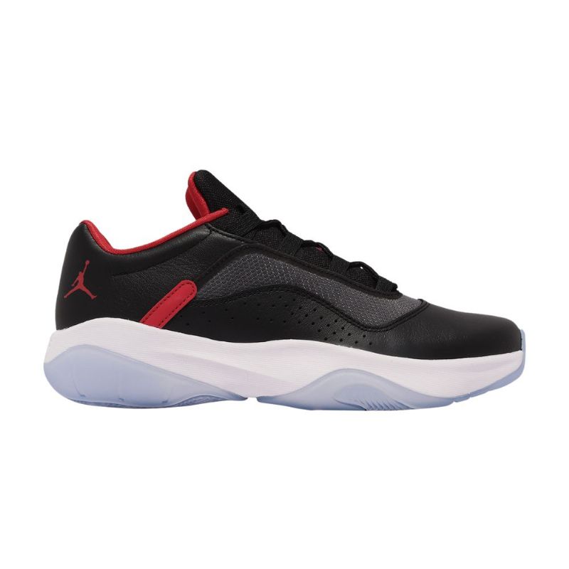 Air Jordan 11 cmft Alacsony Fekete Piros Fehér Férfi Cipő