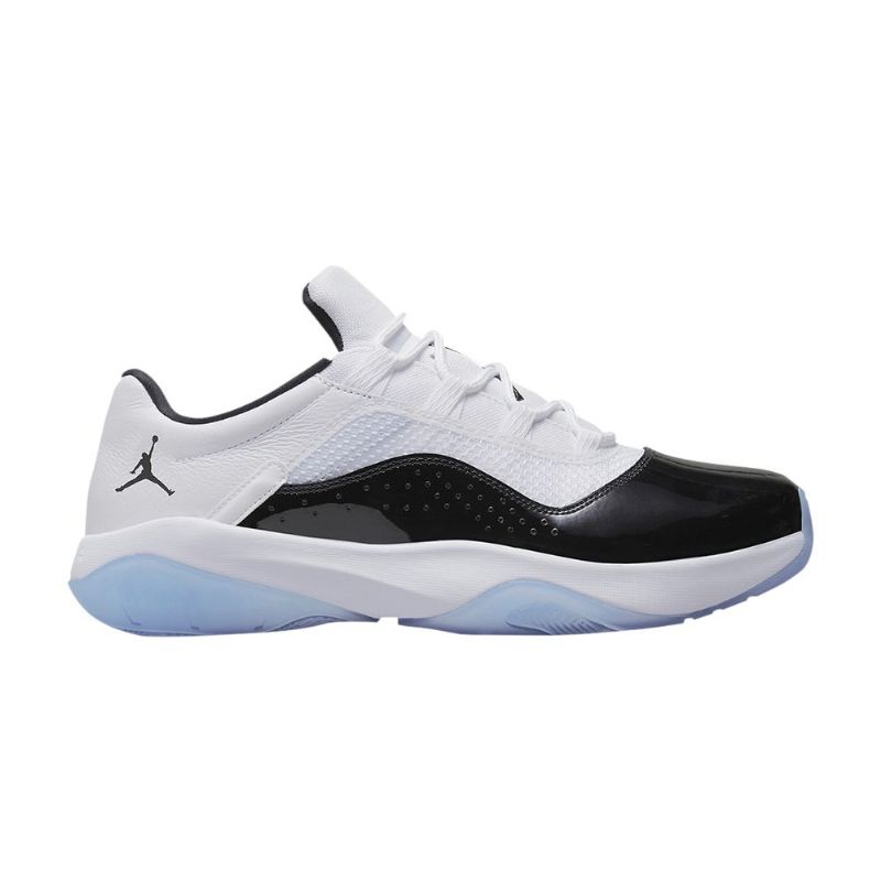 Air Jordan 11 Comfort Alacsony Fehér Fekete Férfi Cipő