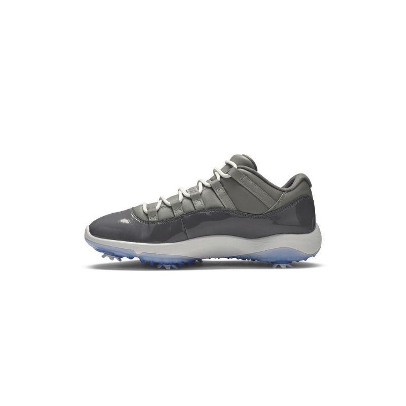 Air Jordan 11 Low Golf Szürke Fehér Férfi Cipő