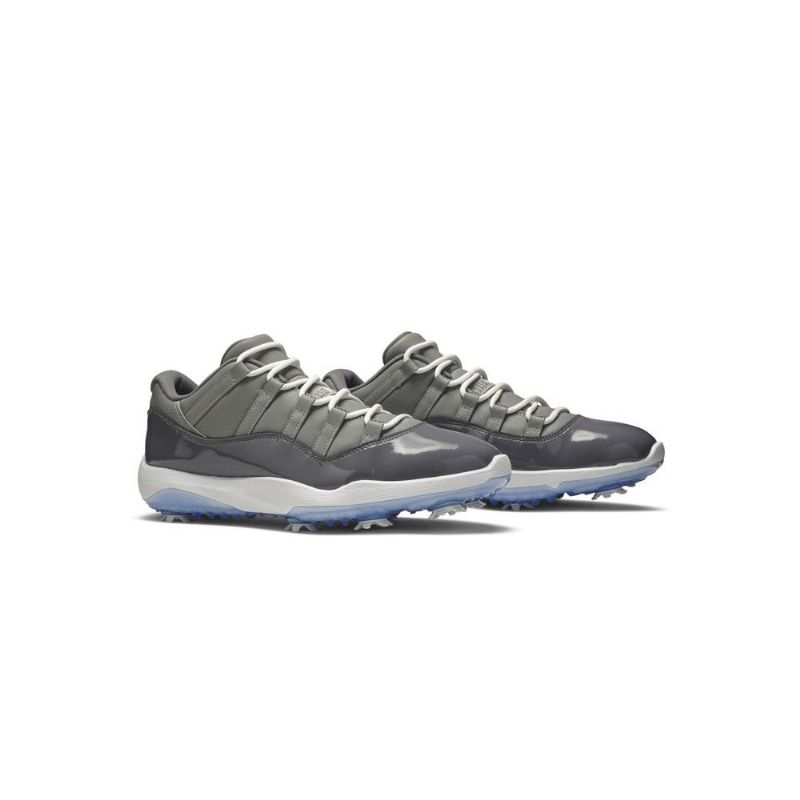Air Jordan 11 Low Golf Szürke Fehér Férfi Cipő
