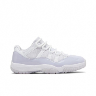 Air Jordan 11 Retro Alacsony Fehér Lila Női Cipő