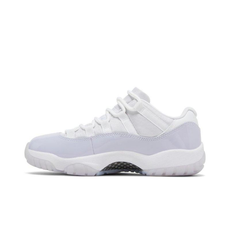Air Jordan 11 Retro Alacsony Fehér Lila Női Cipő