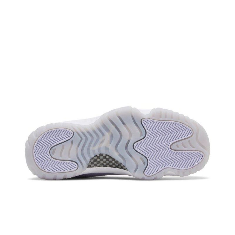 Air Jordan 11 Retro Alacsony Fehér Lila Női Cipő