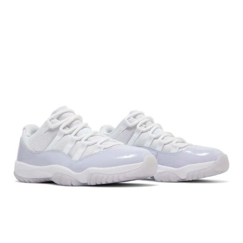 Air Jordan 11 Retro Alacsony Fehér Lila Női Cipő
