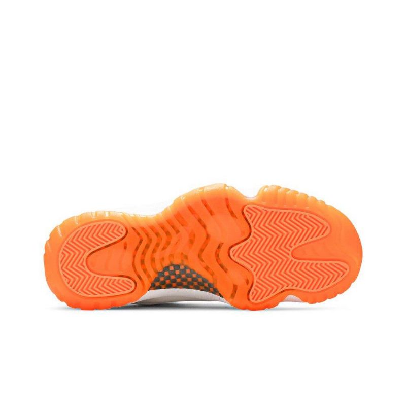 Air Jordan 11 Retro Alacsony Fehér Narancssárga Női Cipő