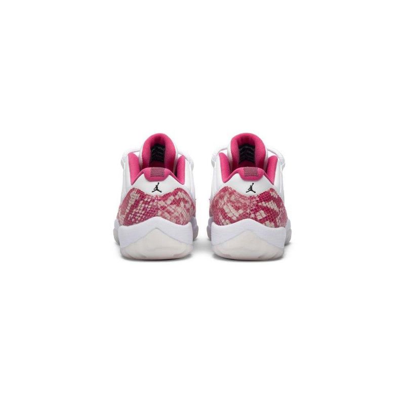 Air Jordan 11 Retro Alacsony Fehér Rózsaszín Női Cipő