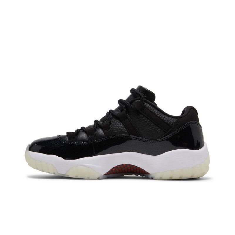 Air Jordan 11 Retro Alacsony Fekete Fehér Férfi Cipő