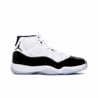 Air Jordan 11 Retro Fehér Fekete Kék Férfi Cipő