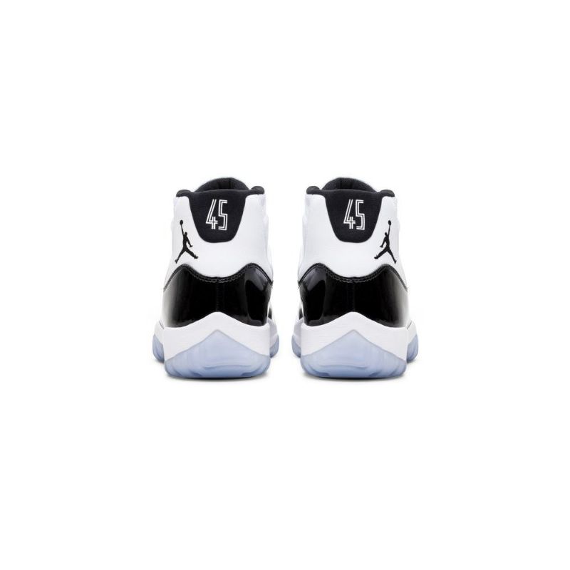 Air Jordan 11 Retro Fehér Fekete Kék Férfi Cipő