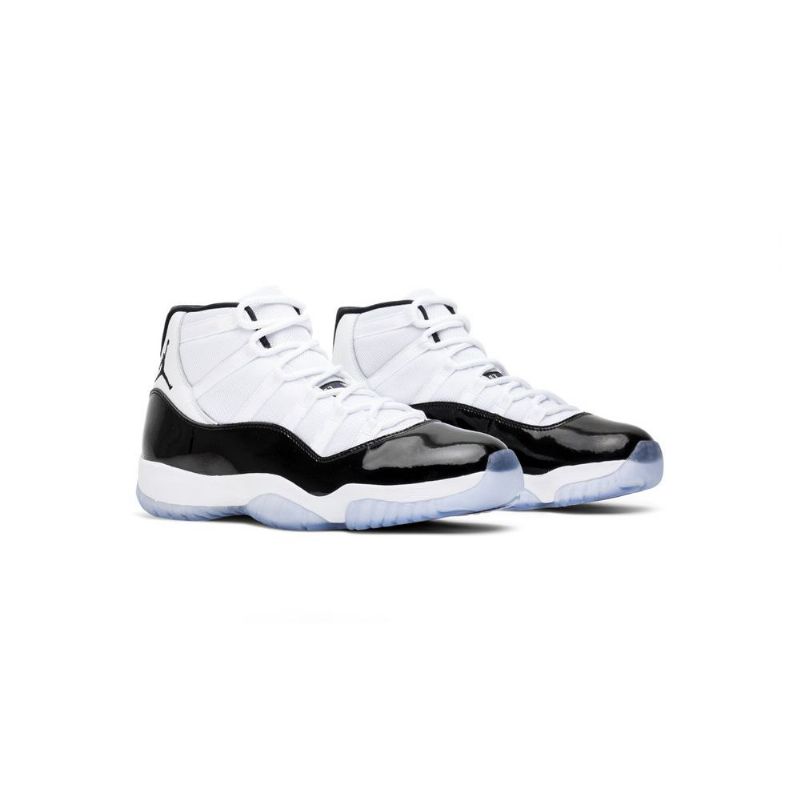 Air Jordan 11 Retro Fehér Fekete Kék Férfi Cipő
