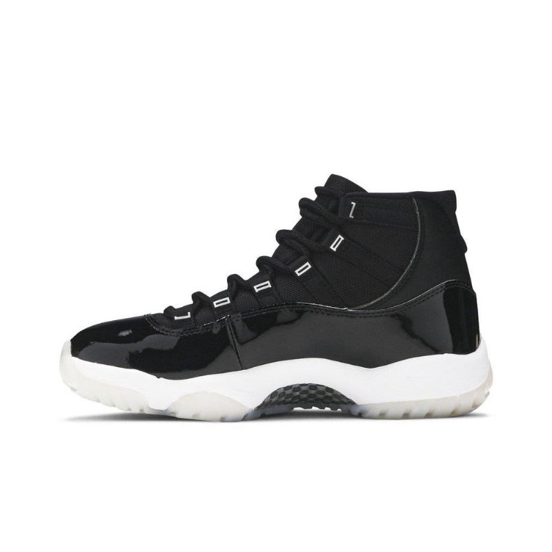 Air Jordan 11 Retro Fekete Ezüst Női Cipő