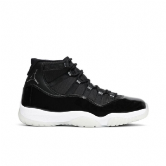 Air Jordan 11 Retro Fekete Fehér Ezüst Férfi Cipő
