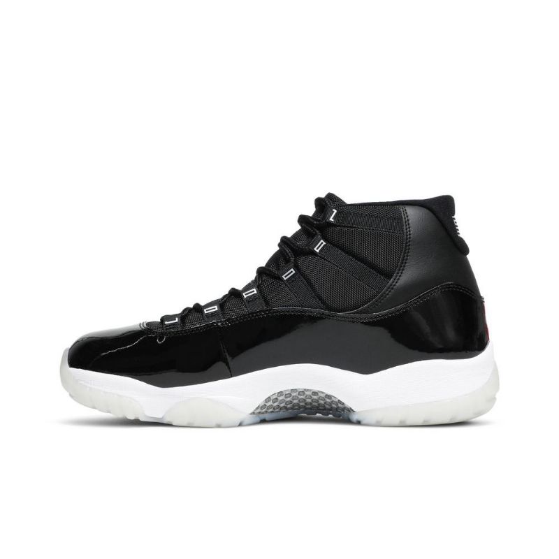 Air Jordan 11 Retro Fekete Fehér Ezüst Férfi Cipő
