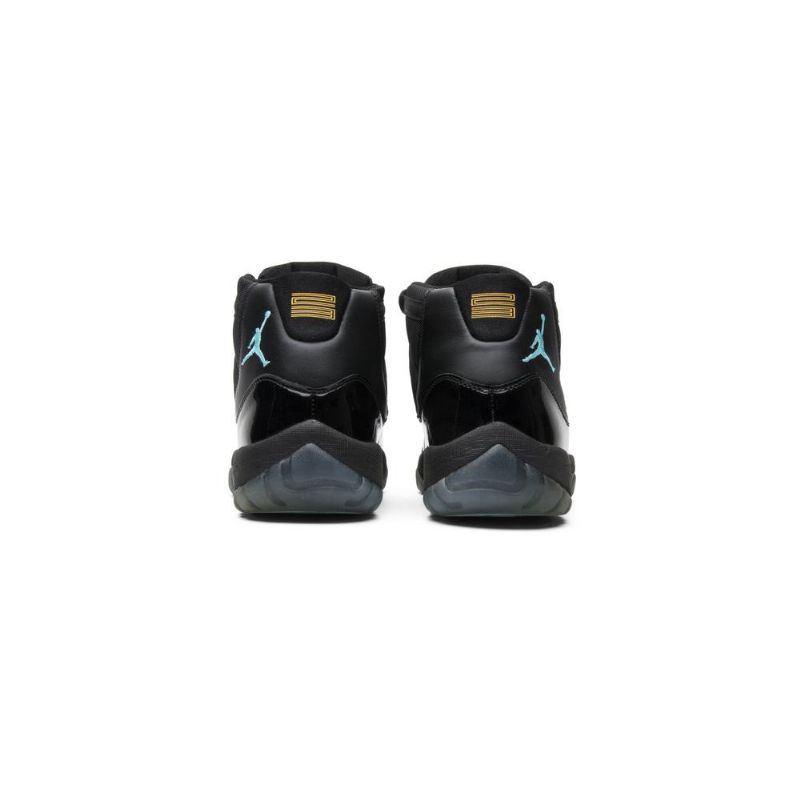 Air Jordan 11 Retro Fekete Kék Arany Férfi Cipő