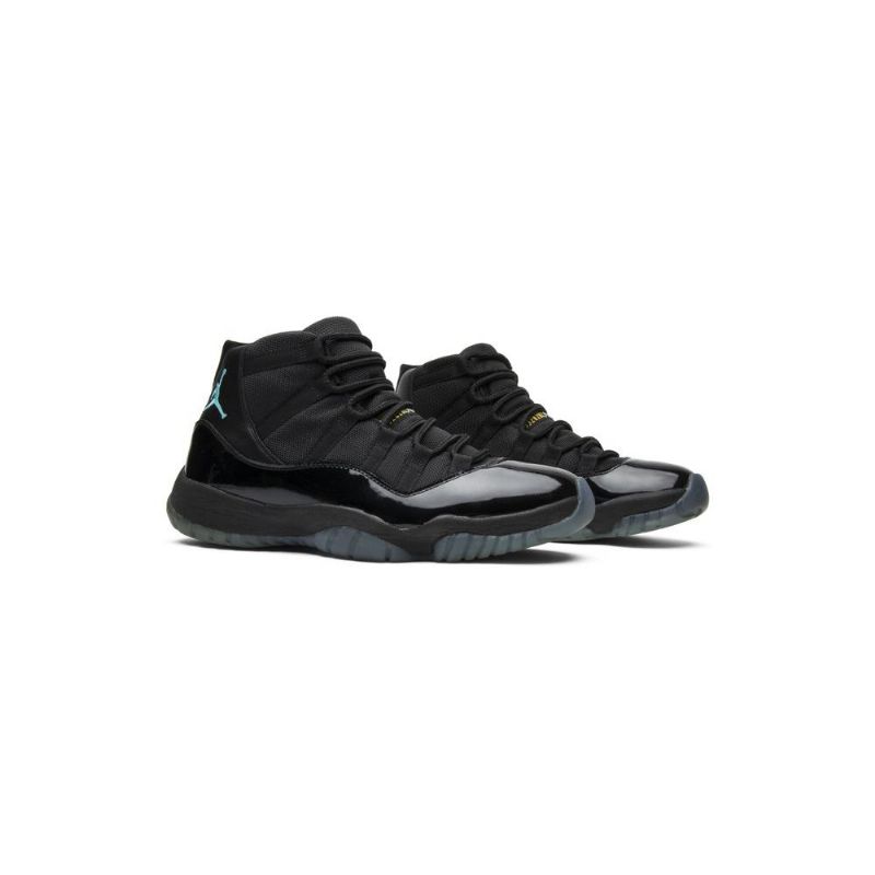 Air Jordan 11 Retro Fekete Kék Arany Férfi Cipő