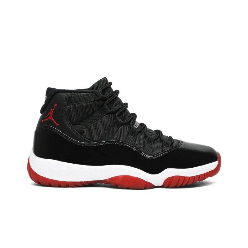 Air Jordan 11 Retro Fekete Piros Fehér Férfi Cipő