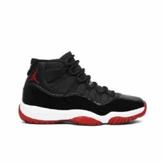 Air Jordan 11 Retro Fekete Piros Fehér Férfi Cipő