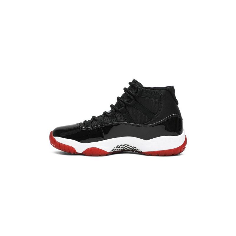 Air Jordan 11 Retro Fekete Piros Fehér Férfi Cipő