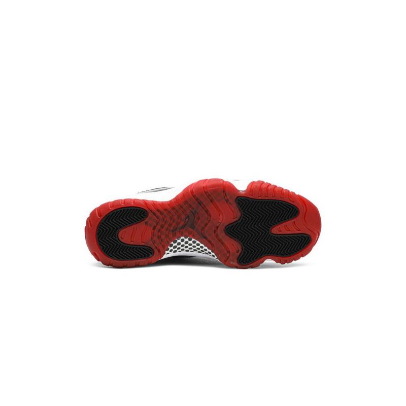 Air Jordan 11 Retro Fekete Piros Fehér Férfi Cipő