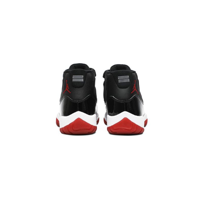 Air Jordan 11 Retro Fekete Piros Fehér Férfi Cipő