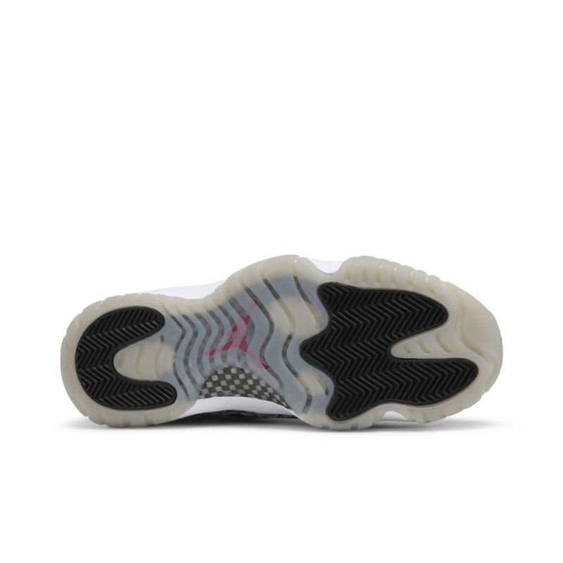 Air Jordan 11 Retro Low Ie Fekete Szürke Piros Fehér Férfi Cipők