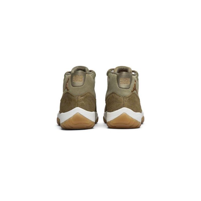 Air Jordan 11 Retro Olívazöld Barna Női Cipő