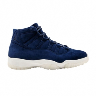 Air Jordan 11 Retro Premium Pe Kék Fehér Férfi Cipő