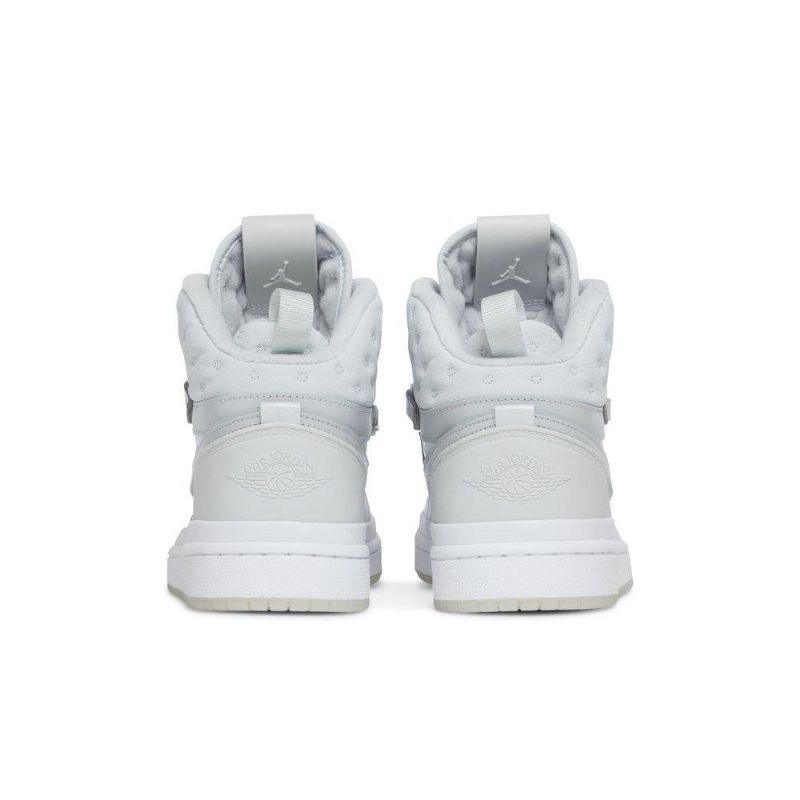 Air Jordan 1 Acclimate Fehér Szürke Női Cipő