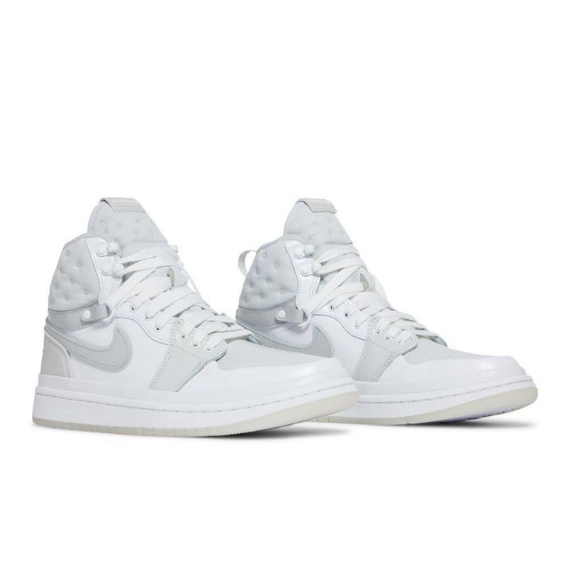 Air Jordan 1 Acclimate Fehér Szürke Női Cipő