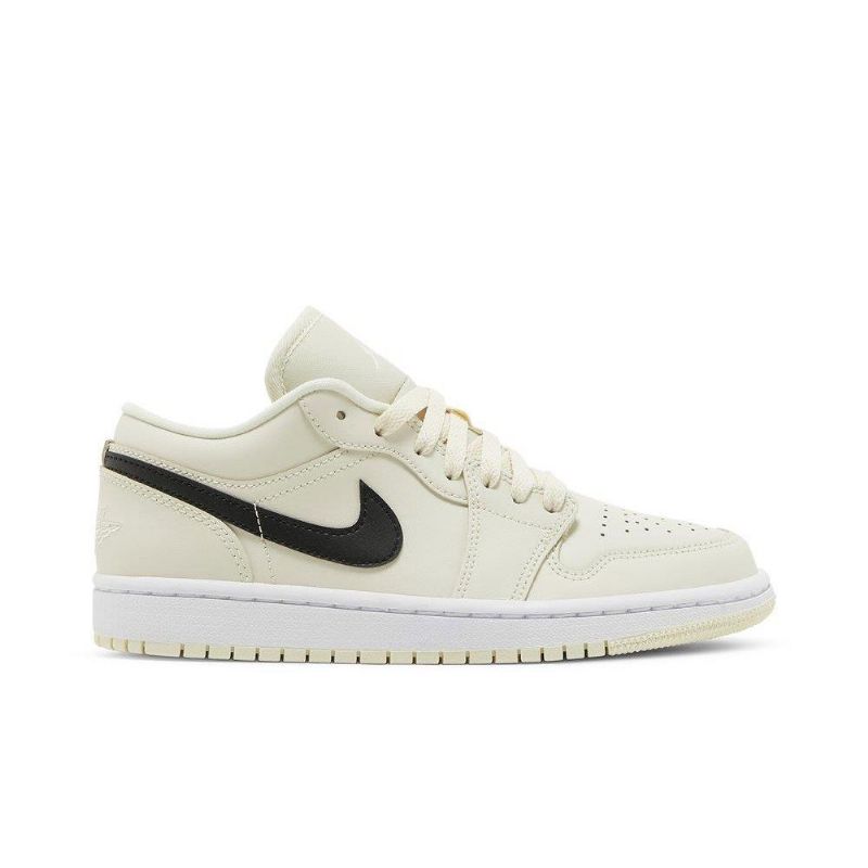 Air Jordan 1 Alacsony Bézs Fekete Női Cipő