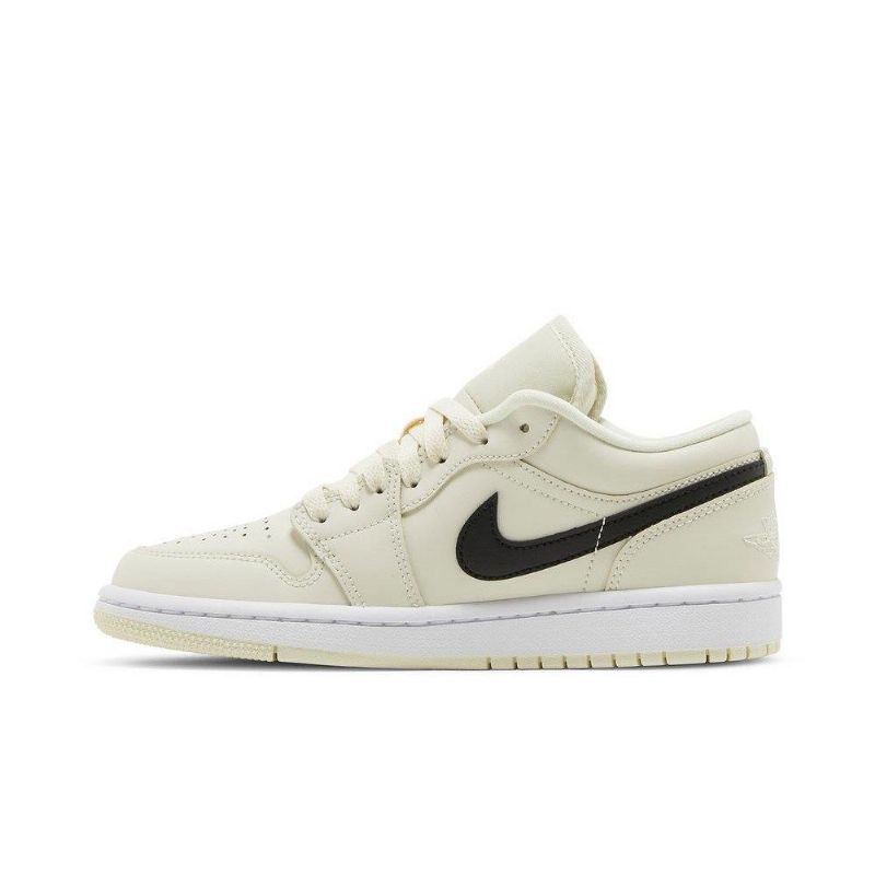 Air Jordan 1 Alacsony Bézs Fekete Női Cipő