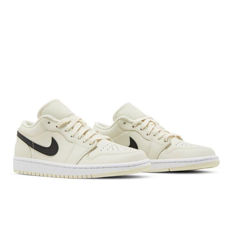 Air Jordan 1 Alacsony Bézs Fekete Női Cipő