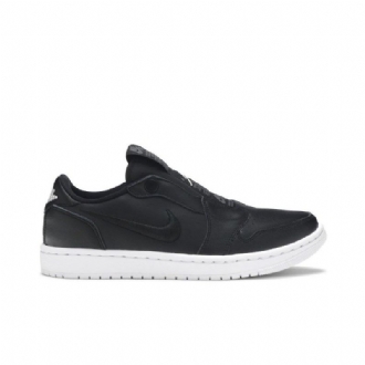 Air Jordan 1 Alacsony Csúszású Fekete Fehér Női Cipő