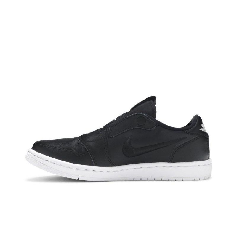 Air Jordan 1 Alacsony Csúszású Fekete Fehér Női Cipő