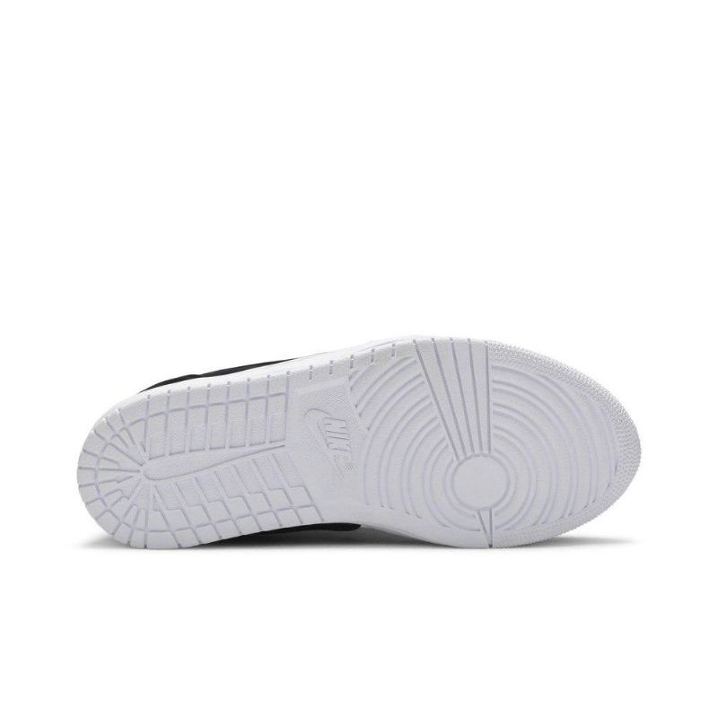Air Jordan 1 Alacsony Csúszású Fekete Fehér Női Cipő