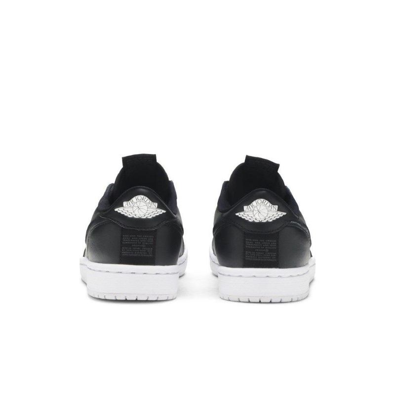 Air Jordan 1 Alacsony Csúszású Fekete Fehér Női Cipő