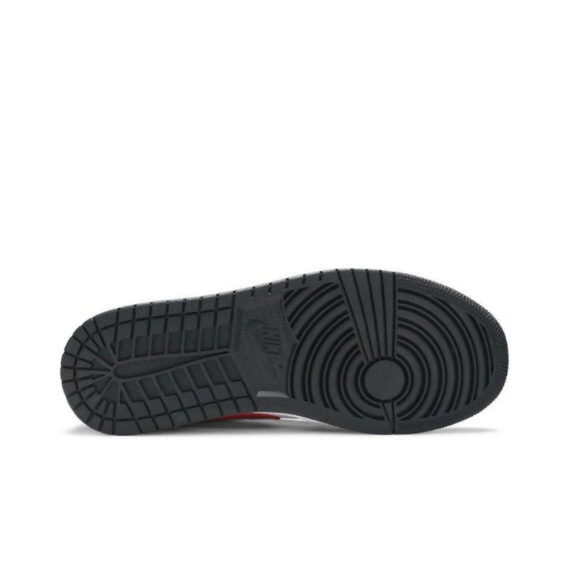 Air Jordan 1 Alacsony Fehér Fekete Többszínű Női Cipő