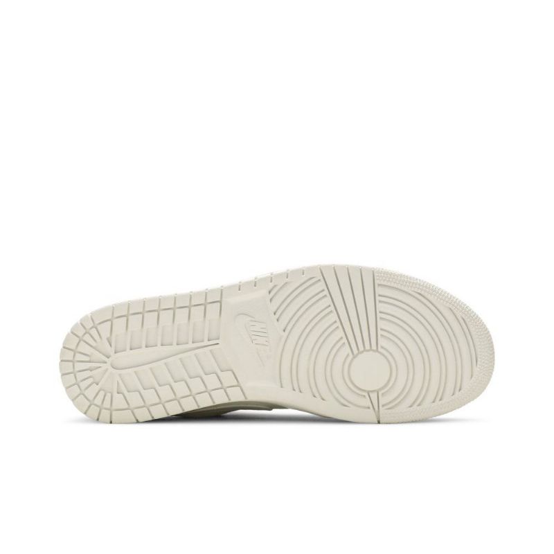 Air Jordan 1 Alacsony Fehér Kék Sárga Rózsaszín Férfi Cipő