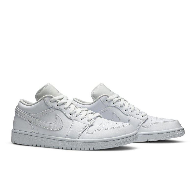 Air Jordan 1 Alacsony Fehér Női Cipő