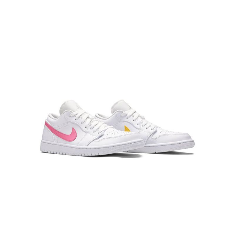 Air Jordan 1 Alacsony Fehér Többszínű Férfi Cipő