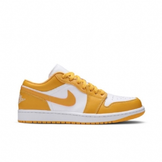 Air Jordan 1 Alacsony Fehérarany Színű Férfi Cipő