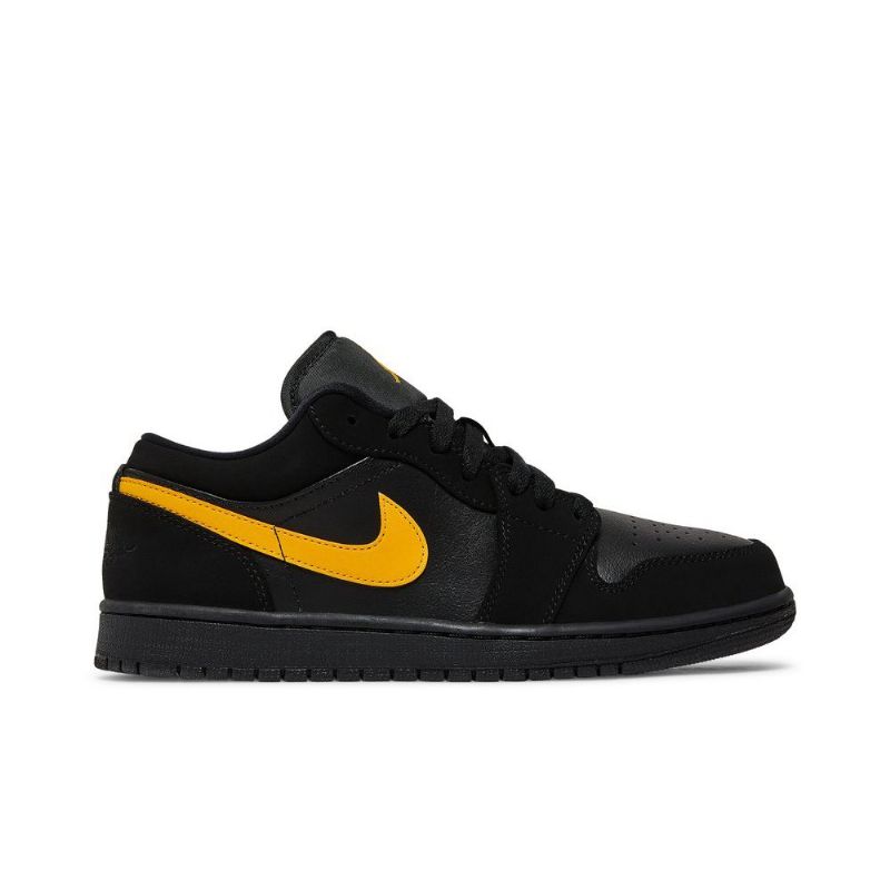 Air Jordan 1 Alacsony Fekete Arany Színű Férfi Cipő