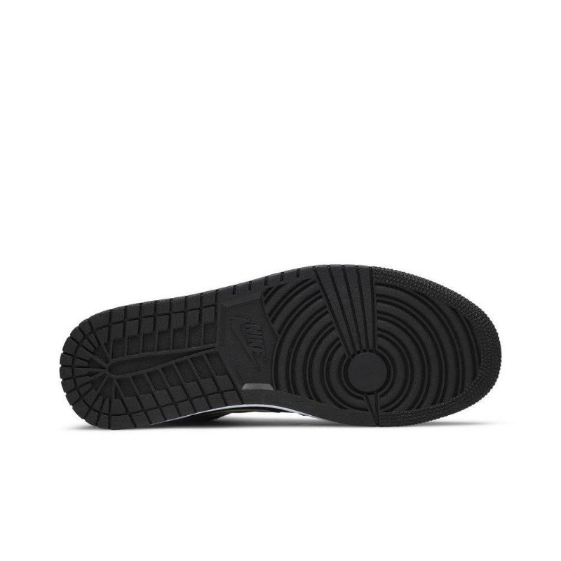 Air Jordan 1 Alacsony Fekete Arany Többszínű Női Cipő
