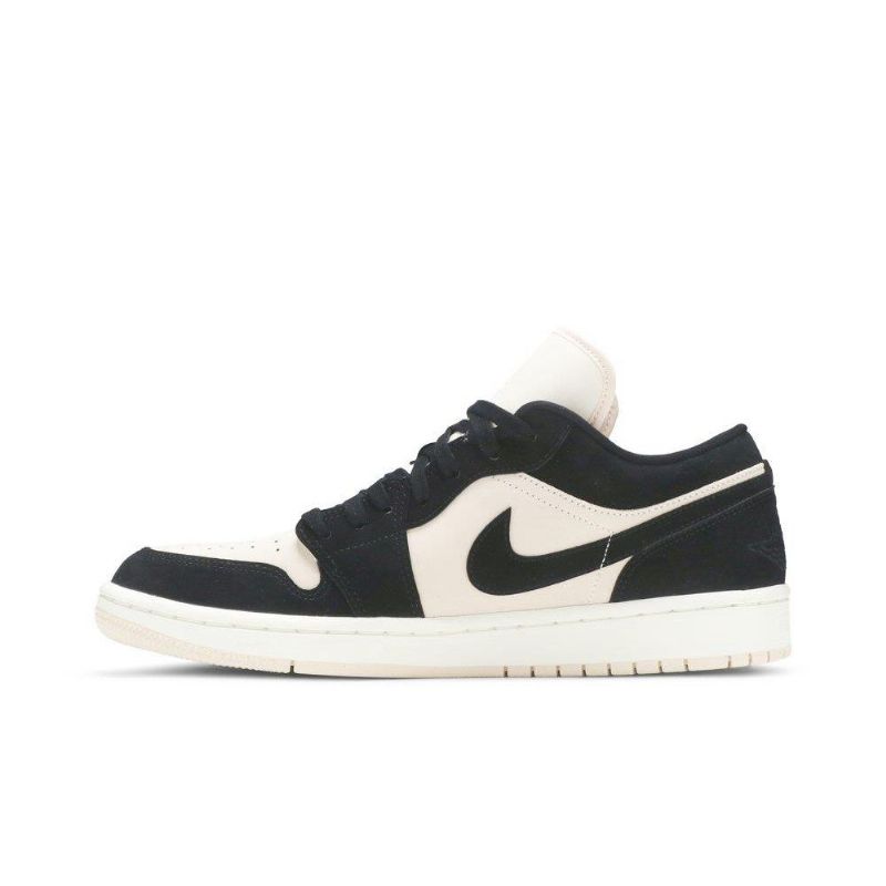 Air Jordan 1 Alacsony Fekete Bézs Női Cipő