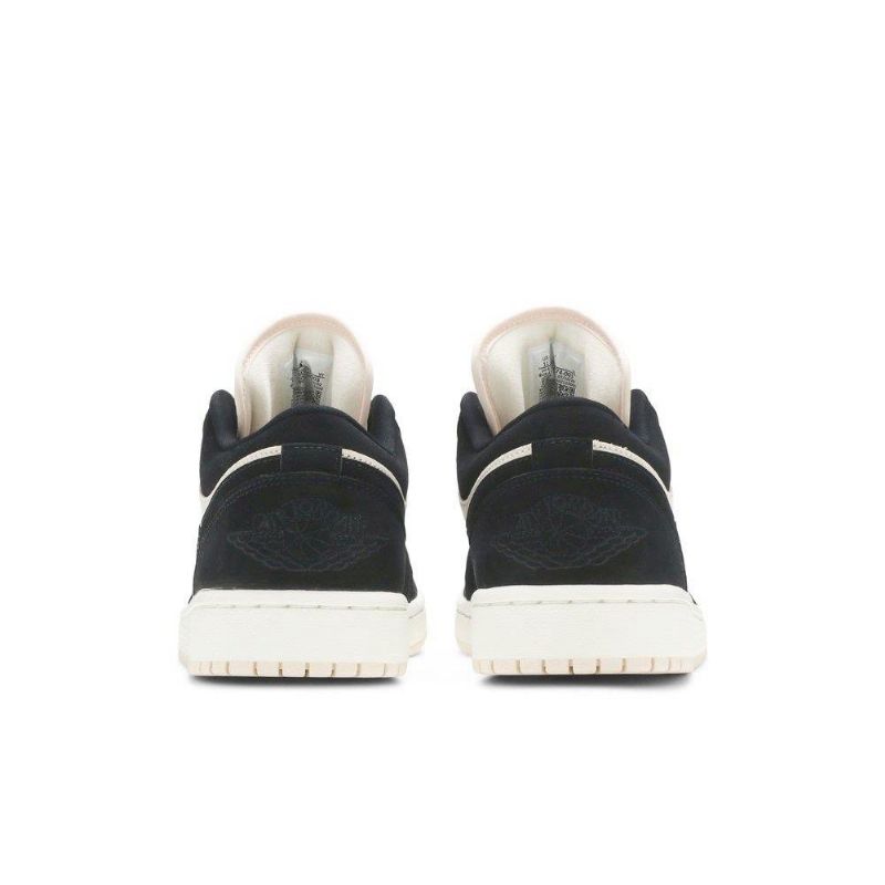 Air Jordan 1 Alacsony Fekete Bézs Női Cipő