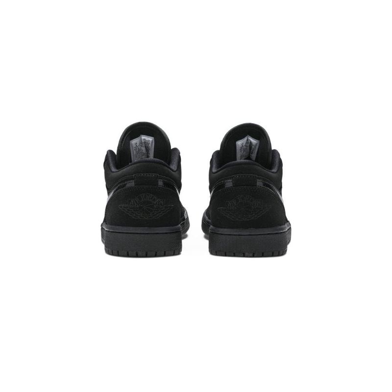 Air Jordan 1 Alacsony Fekete Cipő Férfi