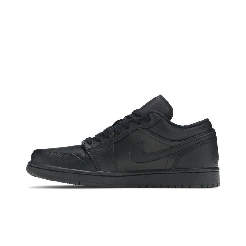 Air Jordan 1 Alacsony Fekete Cipő Férfi
