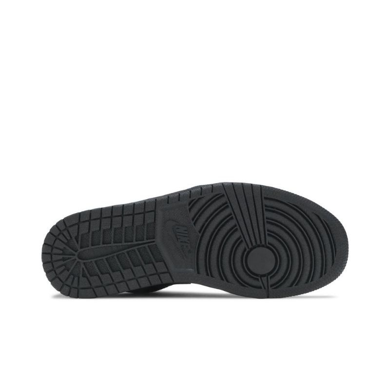 Air Jordan 1 Alacsony Fekete Cipő Férfi